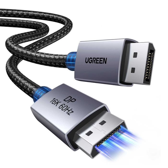 Кабель Ugreen DP131 DisplayPort v2.1 1 м