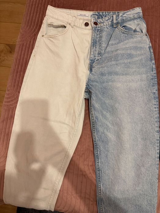 Дълги дънки mom fit