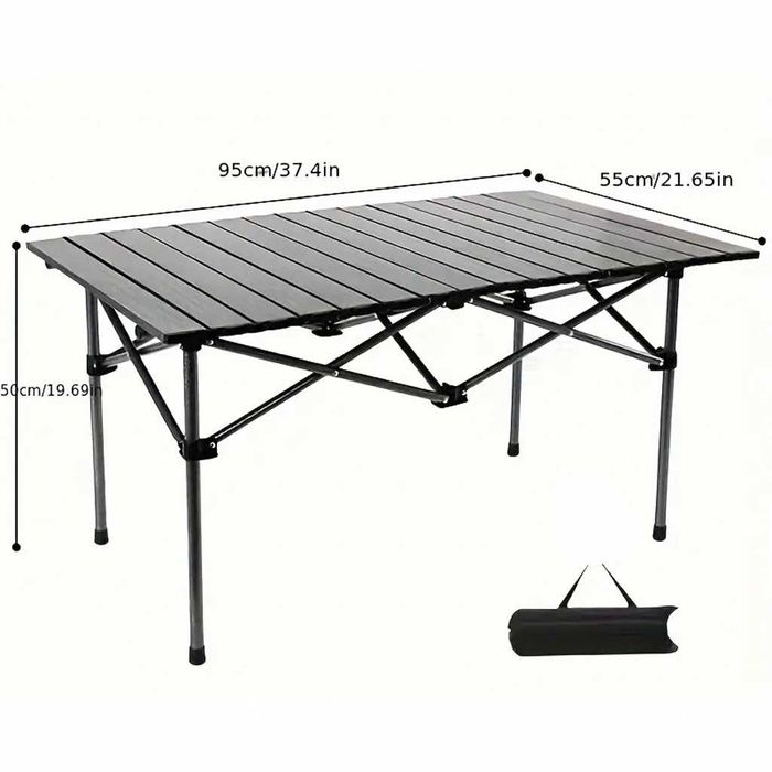Сгъваема маса за туристически кетъринг, градина, тераса