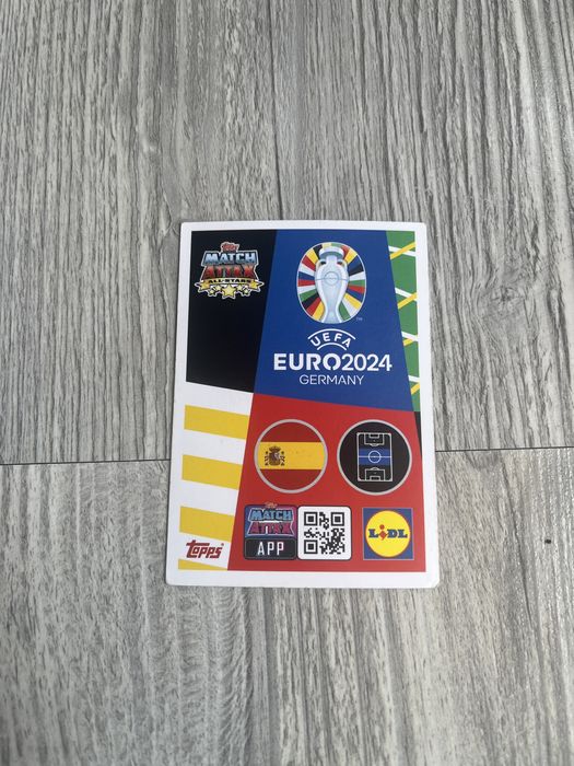 Cartonaș Andres Iniesta Euro2024