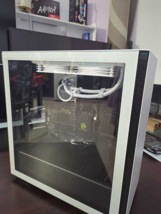 Ryzen 9900x3d + Msi X870 TOMAHAWK wifi+ водно