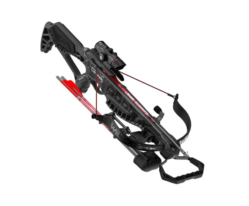 Арбалет Barnett Wildcat CRX 195 lbs 280 fps Пълен Комплект: Бързомер, колчан, стрели, въже и др. !