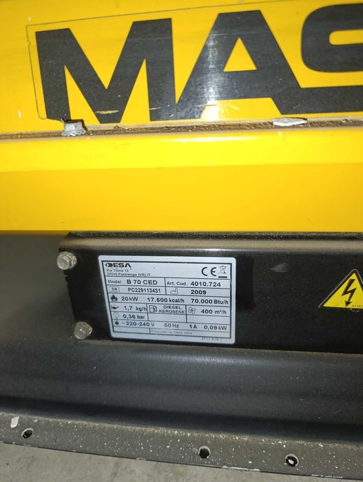 Теплогенератор дизельный