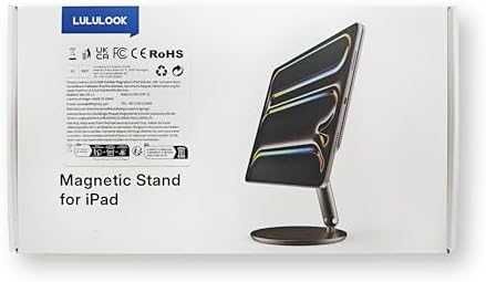 Нова Въртяща се магнитна стойка за iPad алуминиев държач таблет Apple