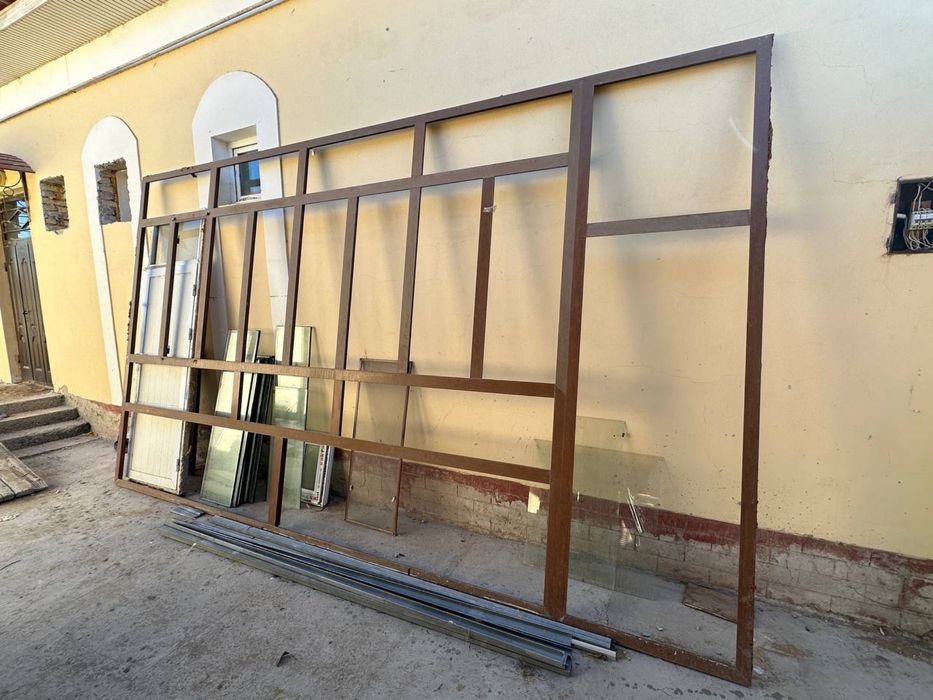 Akfa alyumin sotiladi 5x3 m razmeri