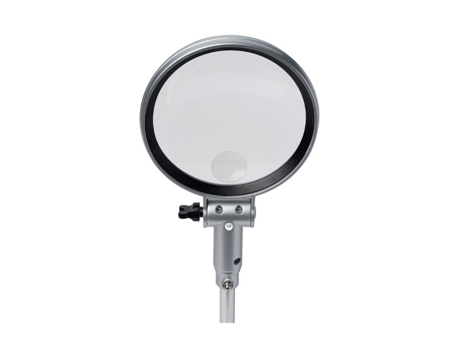 LUPA cu lumina cu LED si STATIV - noua, sigilata, produsa in Germania; ideala pentru cusut, crosetat, mesterit, electronica, bricolat, filatelie, etc