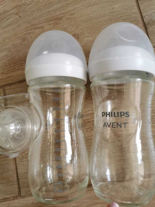 Philips Avent Електрически стерилизатор + 2 бр. ст. бутилки Philips