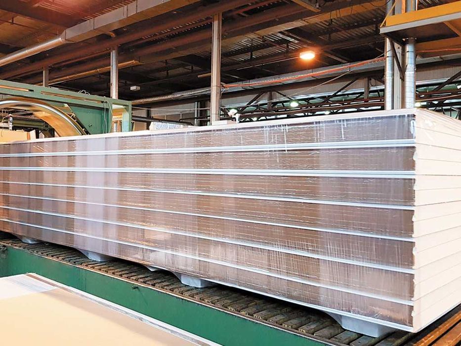 Ishlab chiqarish sendvich panellar | производство сэндвич панелей