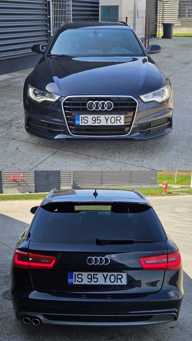 Audi A6 3x S-Line 2.0 TDI 177 cai Manual BOSE Lumini ambientale Import Olanda