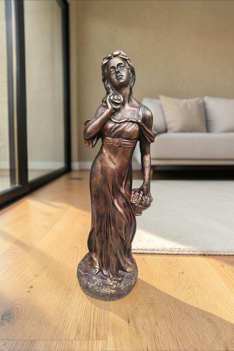 Statuie decorativă din marmură turnată cu rășină, 82 cm – Interior / Exterior