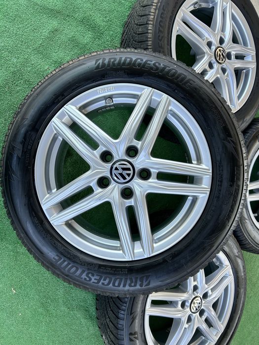 5x112 16 6,5j ET 22 за vw golf 5,6,7 passat touran kadi skoda seat с зимни гуми