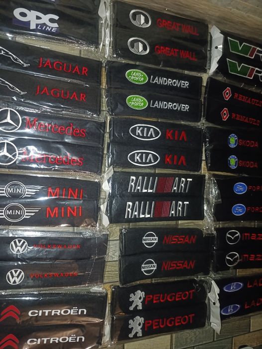 Протектор Авто колани Audi Mercedes, Volkswagen, Golf, S Line R Line, Great Wall, Mini Cooper,Volvo,Tesla,Mazda,Peugeot,Citroen, Ford, Kia, Land Rover