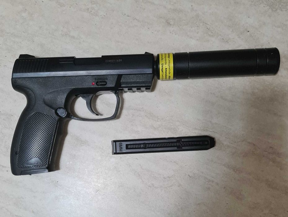 Pistol airsoft Combat Zone Cop SK Umarex CO2 modificat > 3 jouli