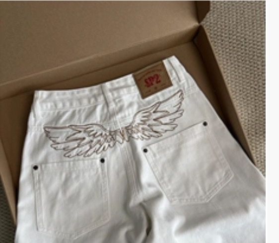 Blugi albi brand