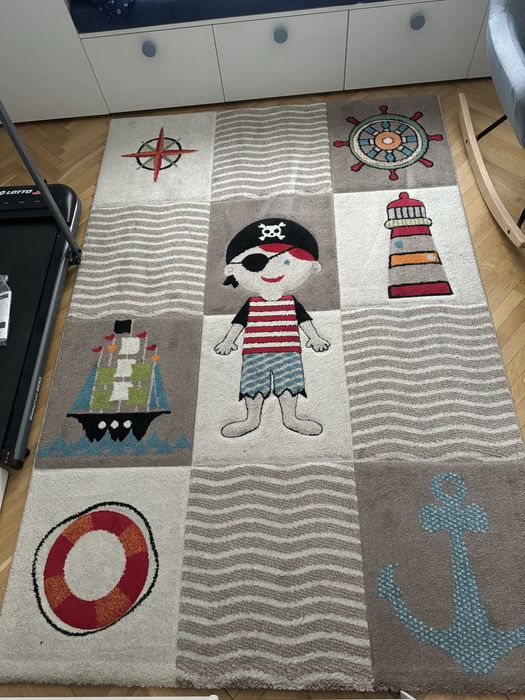 Детски килим Pirate beige