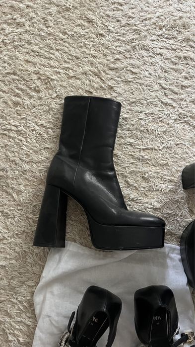Zara сандали обувки и боти