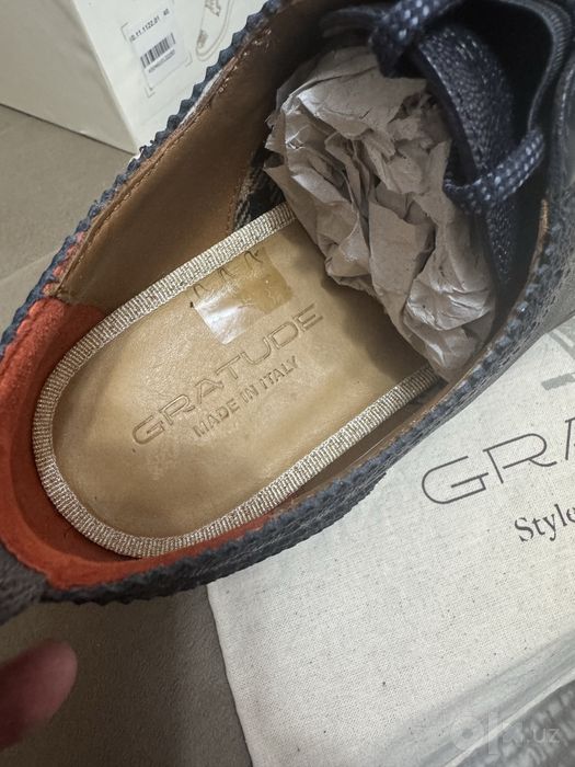 Мужская обувь GRATUDE made in Italy original