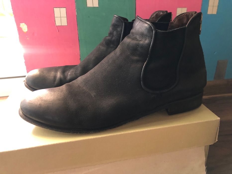 A.S.98 Мъжки кожени боти италиански