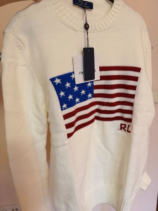 Пуловер Ralph Lauren американското знаме