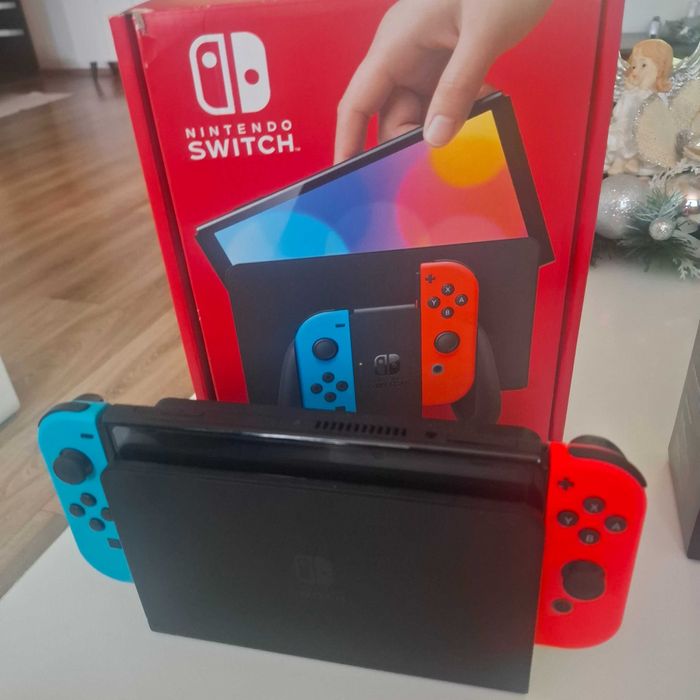 Nintendo switch Oled pachet complet