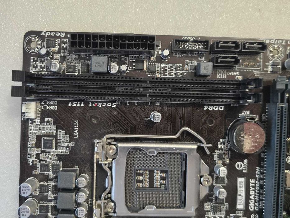 Placa de baza GIGABYTE GA-H110M-S2H, Socket LGA 1151, DDR4, PCi-E