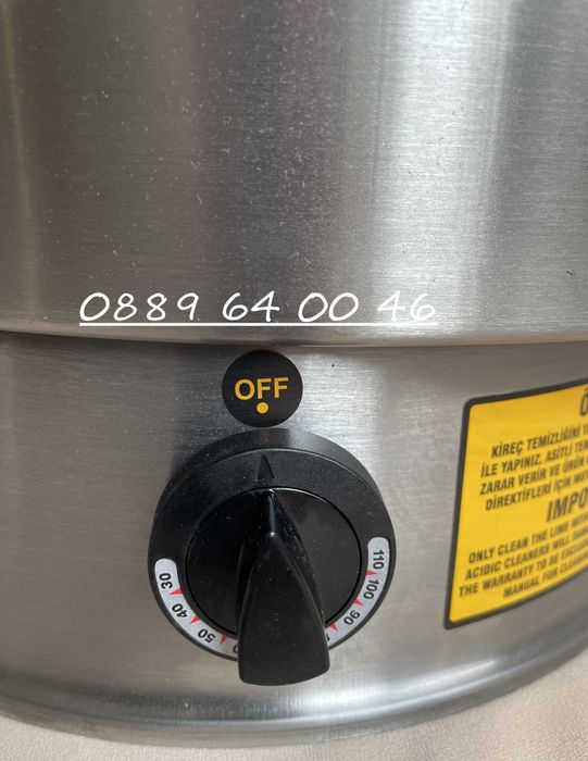 Електрически Казан за царевица на пара Ф36см (2,75 kW) Турция