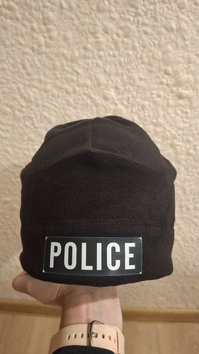 Тактически кобур/холдер за белезници. Поларена шапка POLICE