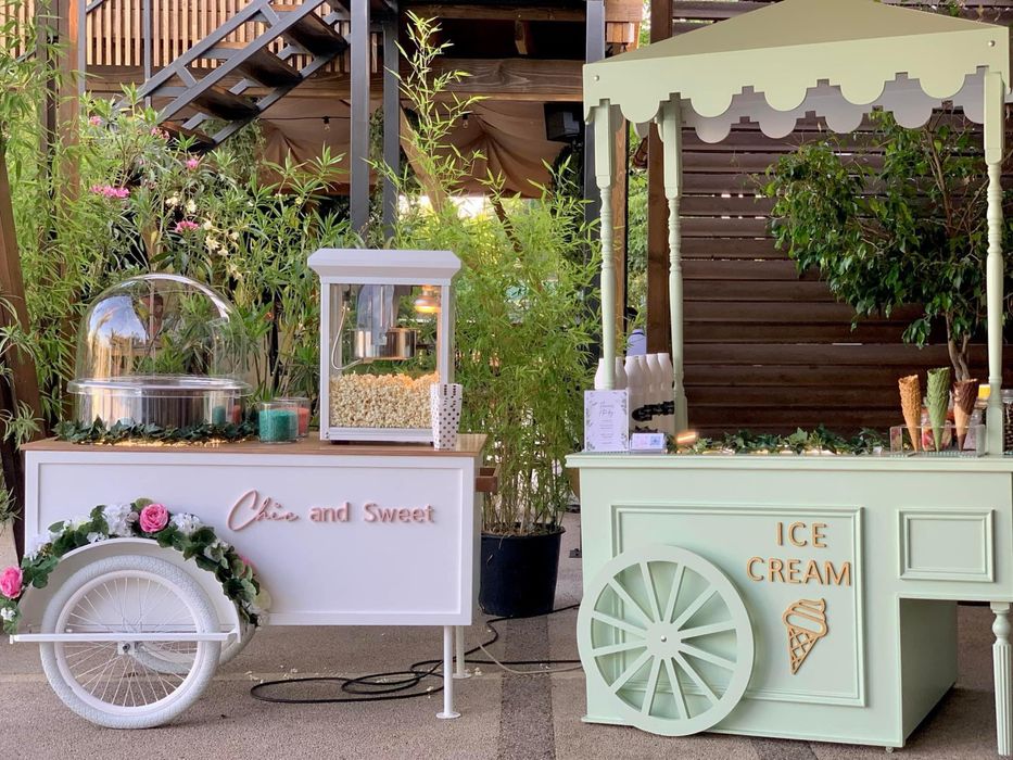 Bar de Mini-Pancakes | Clătite Olandeze | Înghețată | Vată de Zahăr | Popcorn | Limonadă pentru Evenimente
