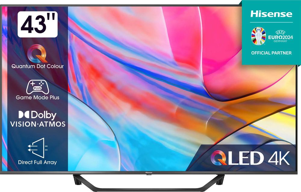 QLED HISENSE 43A7GQ Ultra HD 4K de 108 cm Nou Sigilat