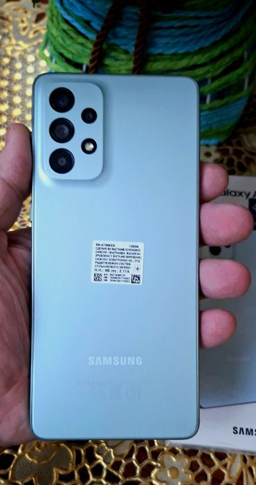 Samsung A73 6/128gb android 16 versya wi-fi 6