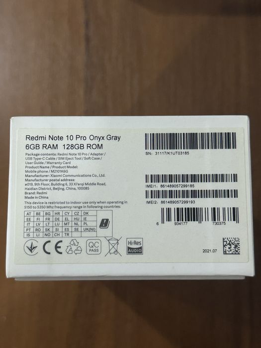 Redmi Note 10 Pro 128GB