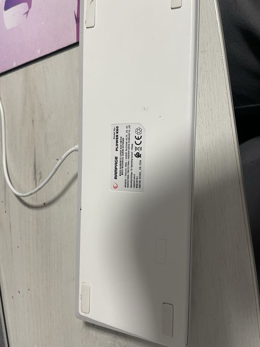 Tastatura mecanica rampage plower k60 in stare lerfecta