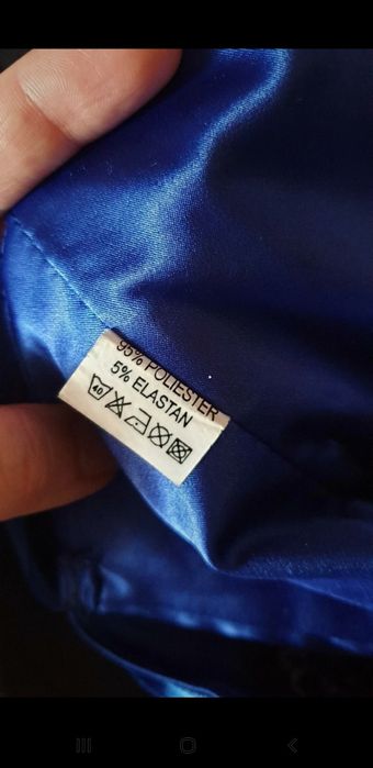 Rochie albastra eleganta