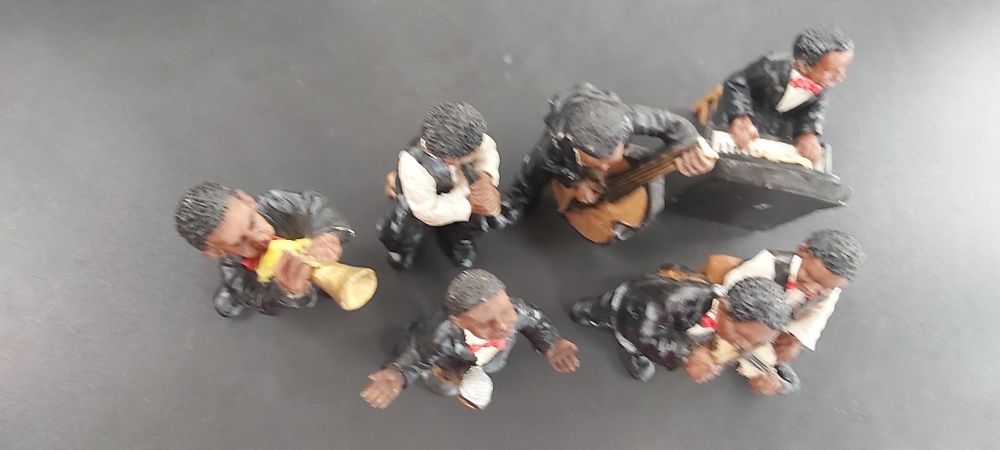 Джаз банда Фигура Колекционерски предмети  Тежък керамичен деко