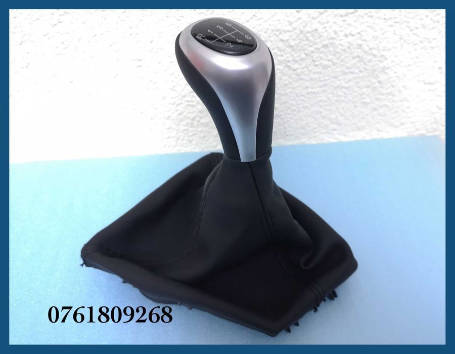 Manson + nuca schimbator piele BMW seria 3 F30 / F31 / F34 cu 6 trepte