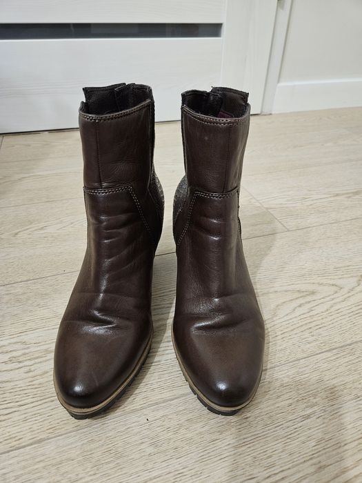 Botine maro femei Tamaris
