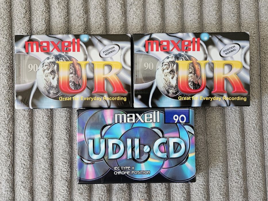 3 Casete  Audio Maxell UR UDII UK