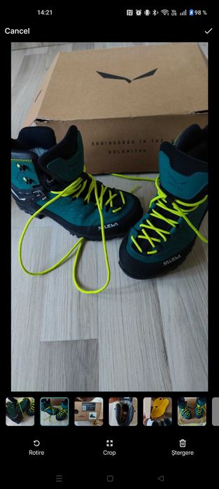 Bocanci trekking dama Salewa Rapace GTX