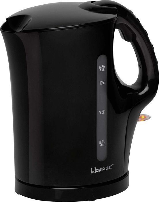 Електрическа кана Clatronic 1.7 л, 2200 W, с филтър против котлен камък