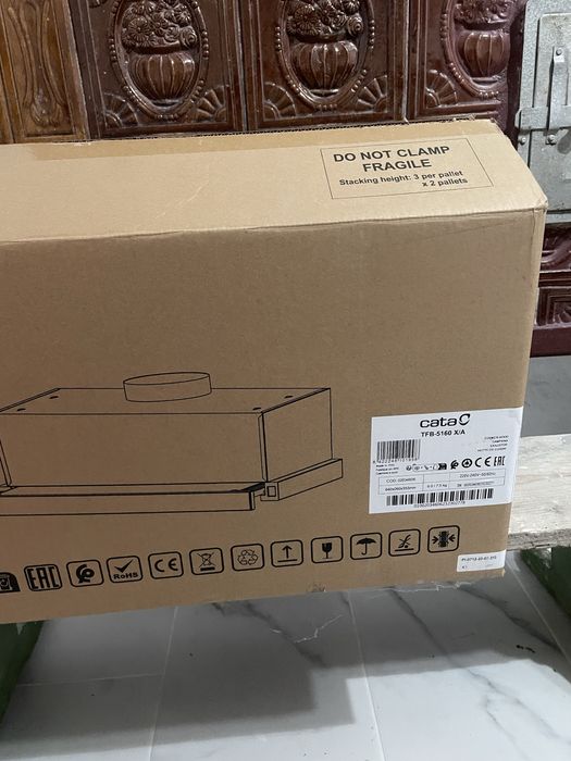 Hota incorporabila telescopica CATA TFB-5160 X, 300 m3/h, 60 cm, inox