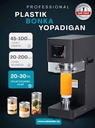 Can sealing machine pet banka upakovka apparati. Доставка бор