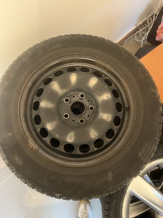 Jante R-18-5x112 cu anvelope slim si R16 anvelope iarna