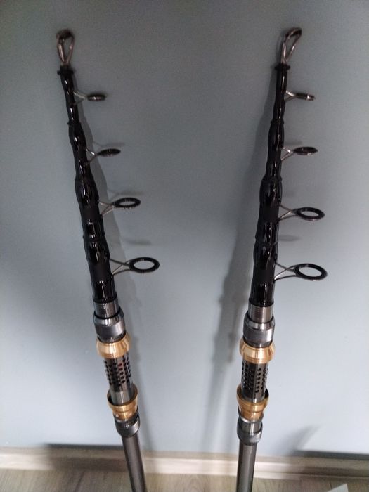 Риболовен комплект за шаран 2 бр телекарп  +  макари