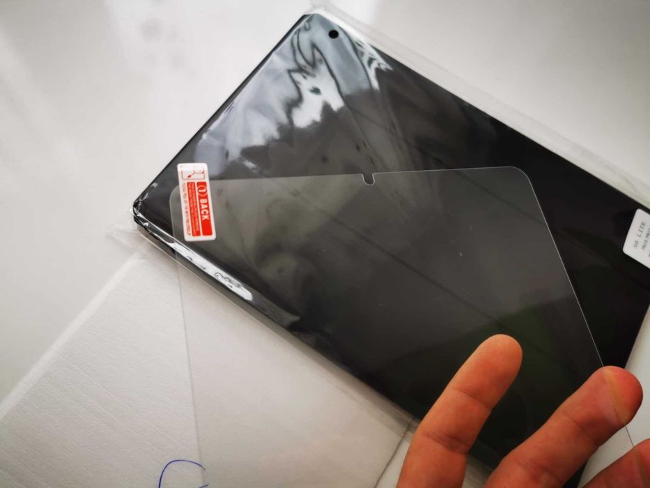 Set husa + folie sticla ecran pt Samsung Galaxy TAB S6 LITE protectie