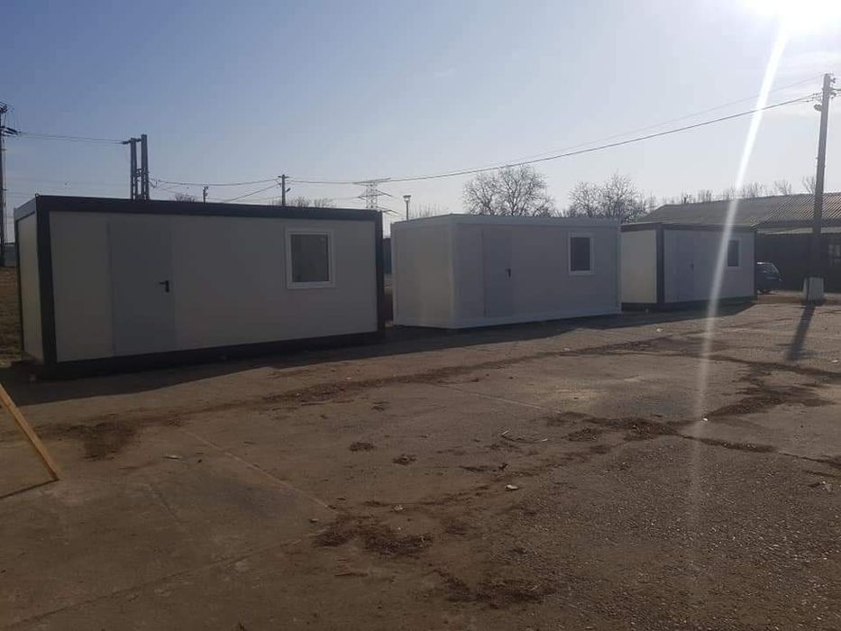 Containere modulare tip birou, grup sanitar, șantier, fast food
