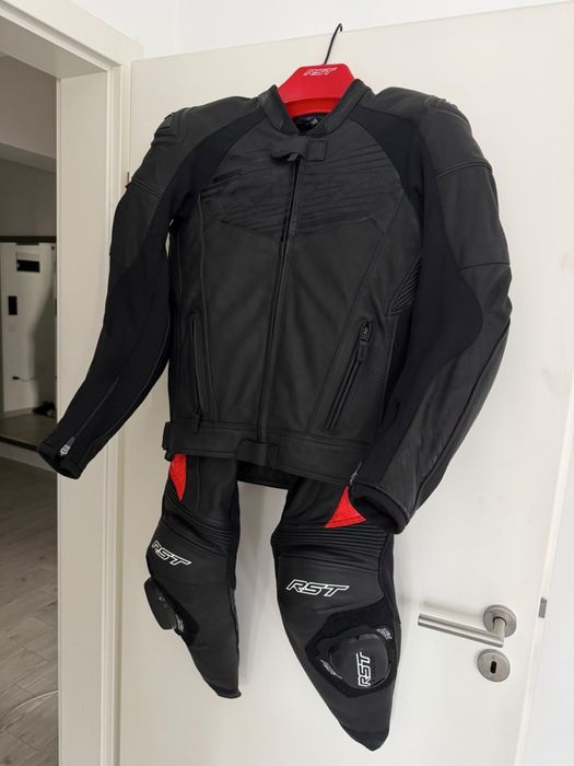 Costum moto RST  Tractech EVO D3O Piele + protectii ca nou, XS / M