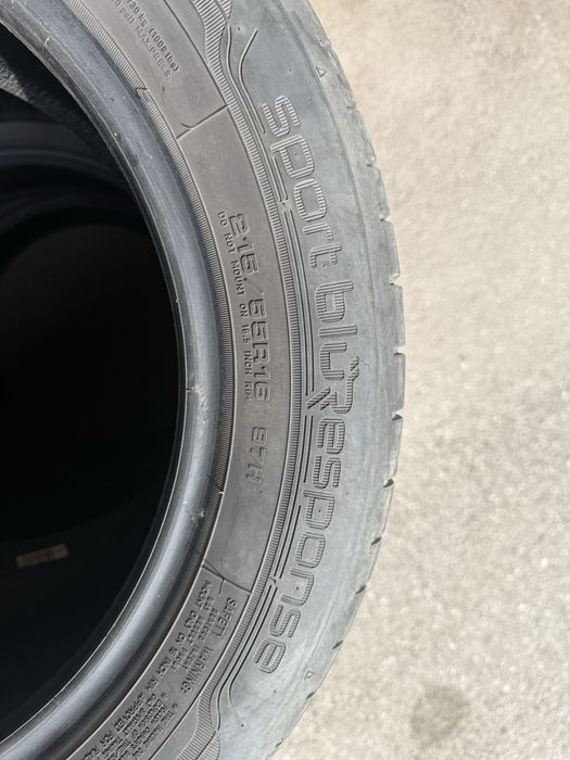 4 броя летни гуми Dunlop 215/55/16