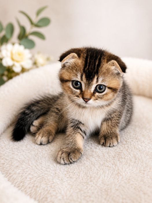 Шотландски клепоухи котета