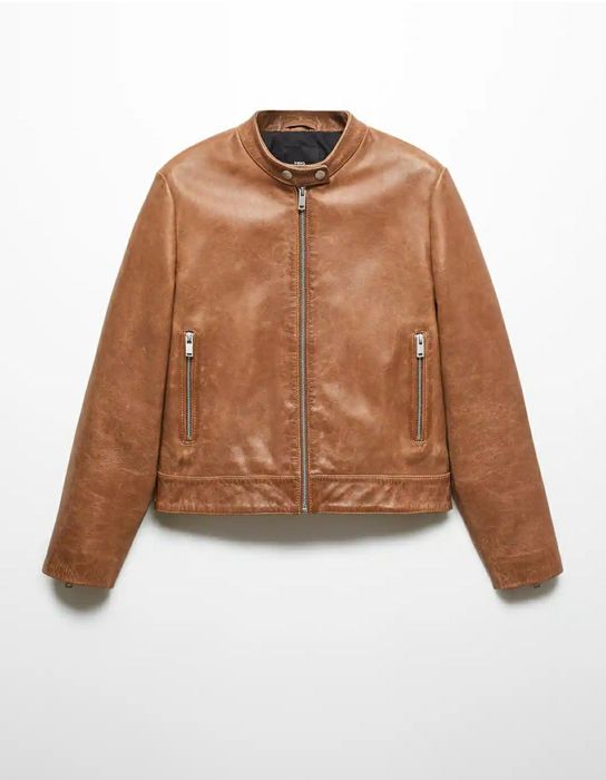 Geaca de piele M - Mango
