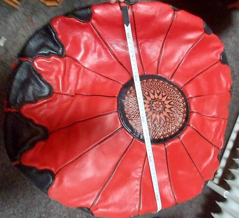 Pufuri piele Maroc nefolosite